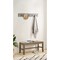 Alaterre Furniture Newport 40" Coat Hook and Rush Seat Bench Set ANNP042471 - alternate 1